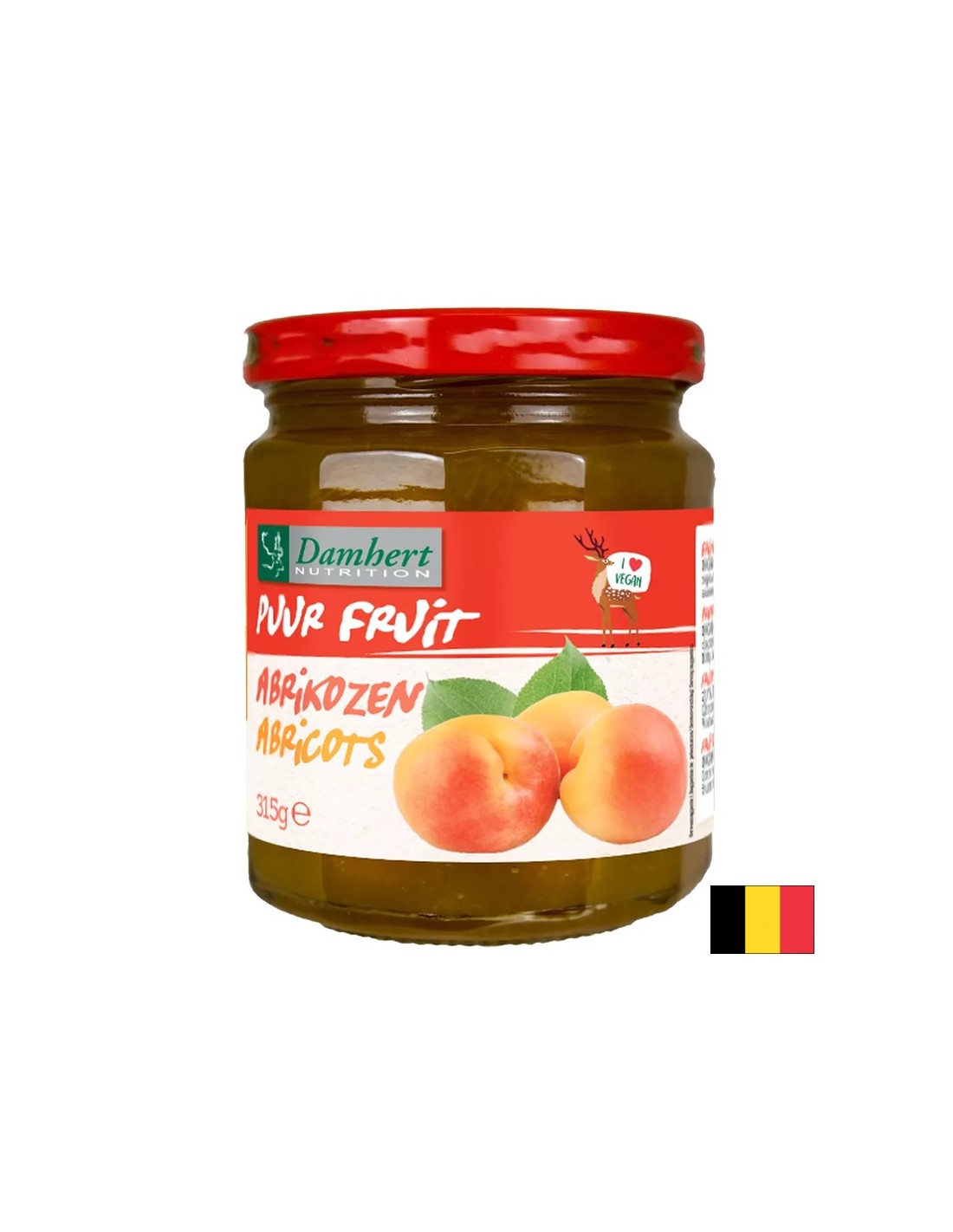 100 % Aprikosenmarmelade (zuckerfrei), 315 g