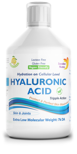 Flüssige Hyaluronsäure 100 mg – Ernährung auf zellulärer Ebene – 500 ml