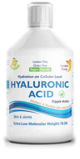 Flüssige Hyaluronsäure 100 mg – Ernährung auf zellulärer Ebene – 500 ml