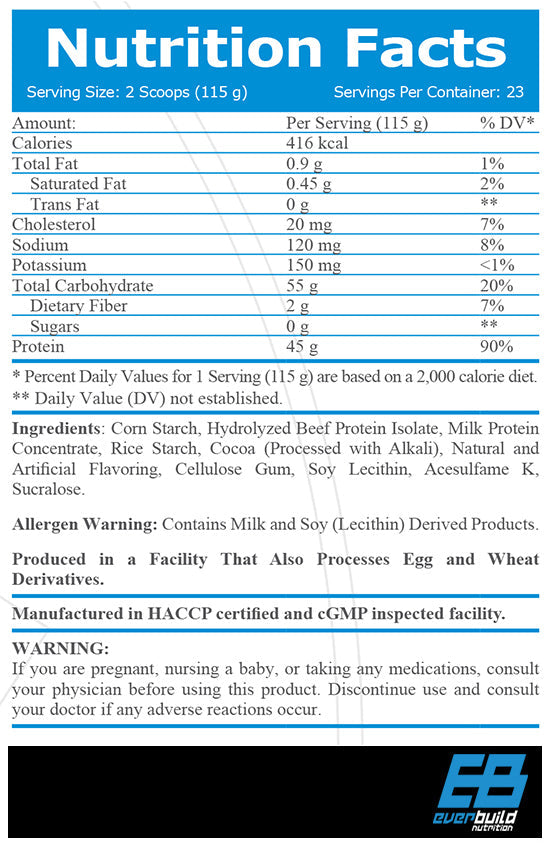 100 % Beef Gainer – 2.720 kg