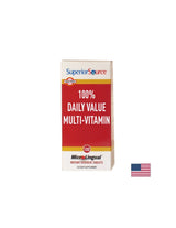 Multivitaminpräparat – 100 % Tagesbedarf an Multivitaminen, 100 Sublingualtabletten <tc>Superior Source</tc>