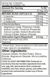 100 % BCAA in freier Form, 400 Kapseln.