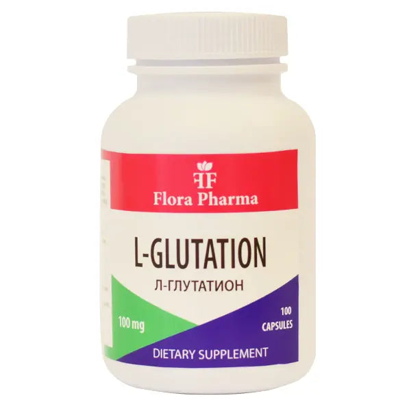 L-Glutathion 100 mg (Glutathion) /100 Kapseln, 100 Dosen) FLORA PHARMA