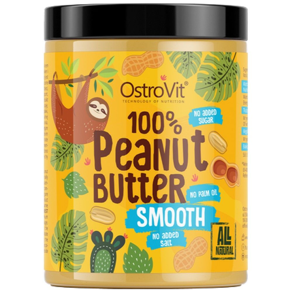 100 % Erdnussbutter glatt – 1000 Gramm