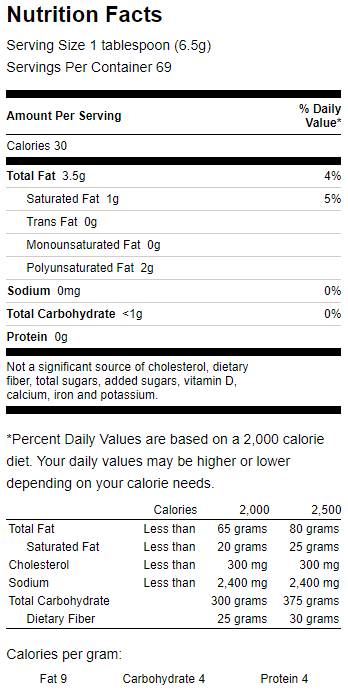 100 % reines Lecithin-Granulat (ohne Gentechnik), 454 Gramm