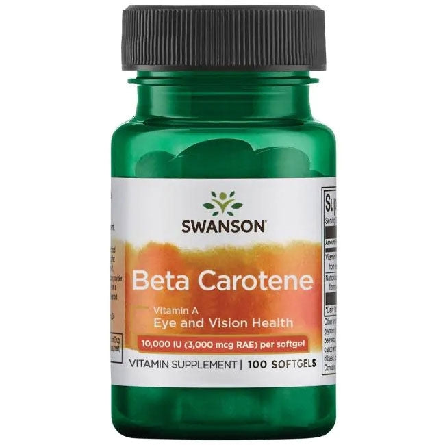 Beta -Carotin 10.000 IU - 100 Gelkapseln