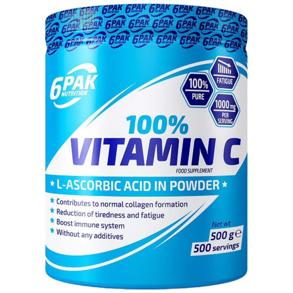 100 % Vitamin C [500 Gramm, 500 Dosen]