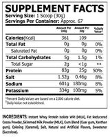 100 % Molkenisolat – 2000 Gramm