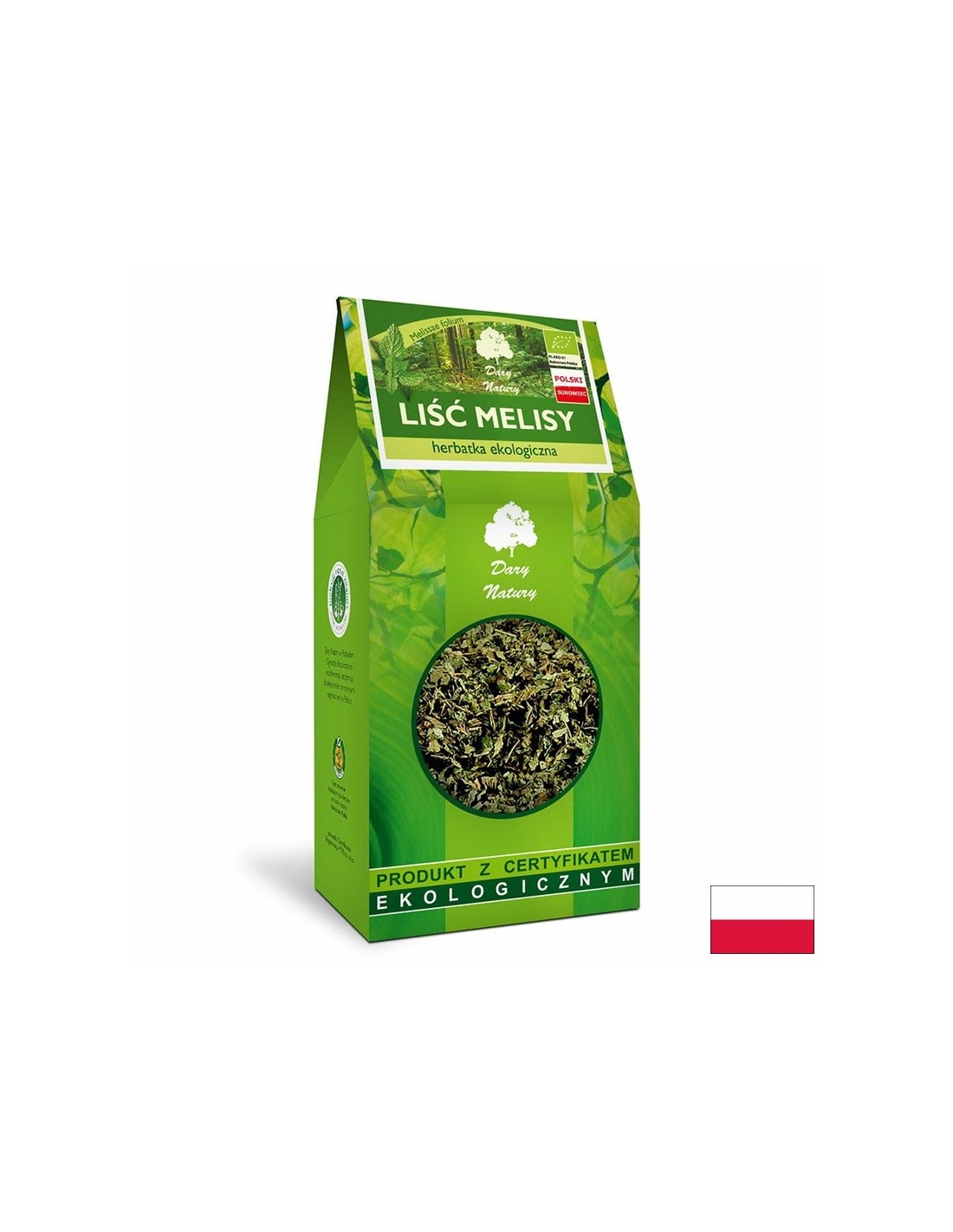 Bio-Zitronenmelissentee (Blätter), 100 g <tc>Dary Natury</tc>