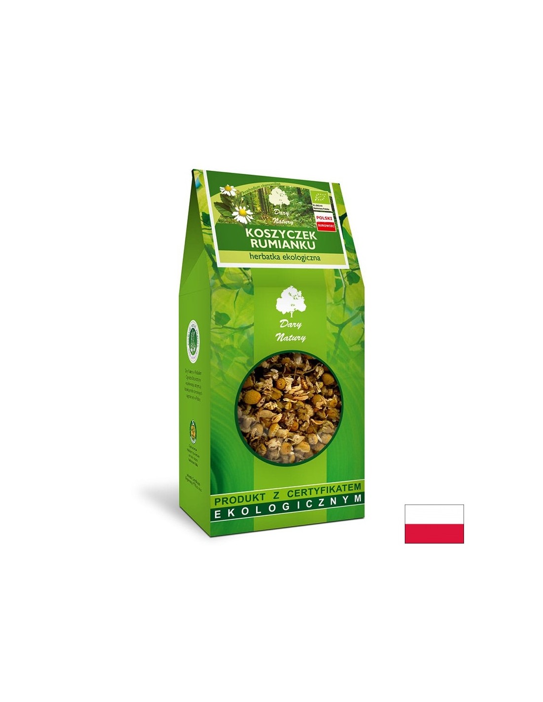 Kamillentee (farbig), Bio, 100 g <tc>Dary Natury</tc>