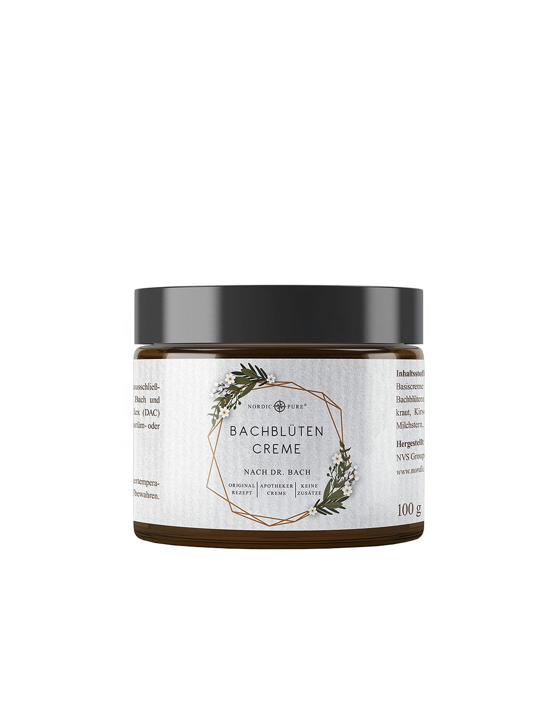 Creme mit Blütenessenzen - Nach der Methode von Dr. Bach, 100 g