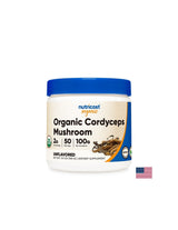 Gegen Müdigkeit und Stress – Bio-Cordyceps, 100 g <tc>Nutricost</tc> Pulver