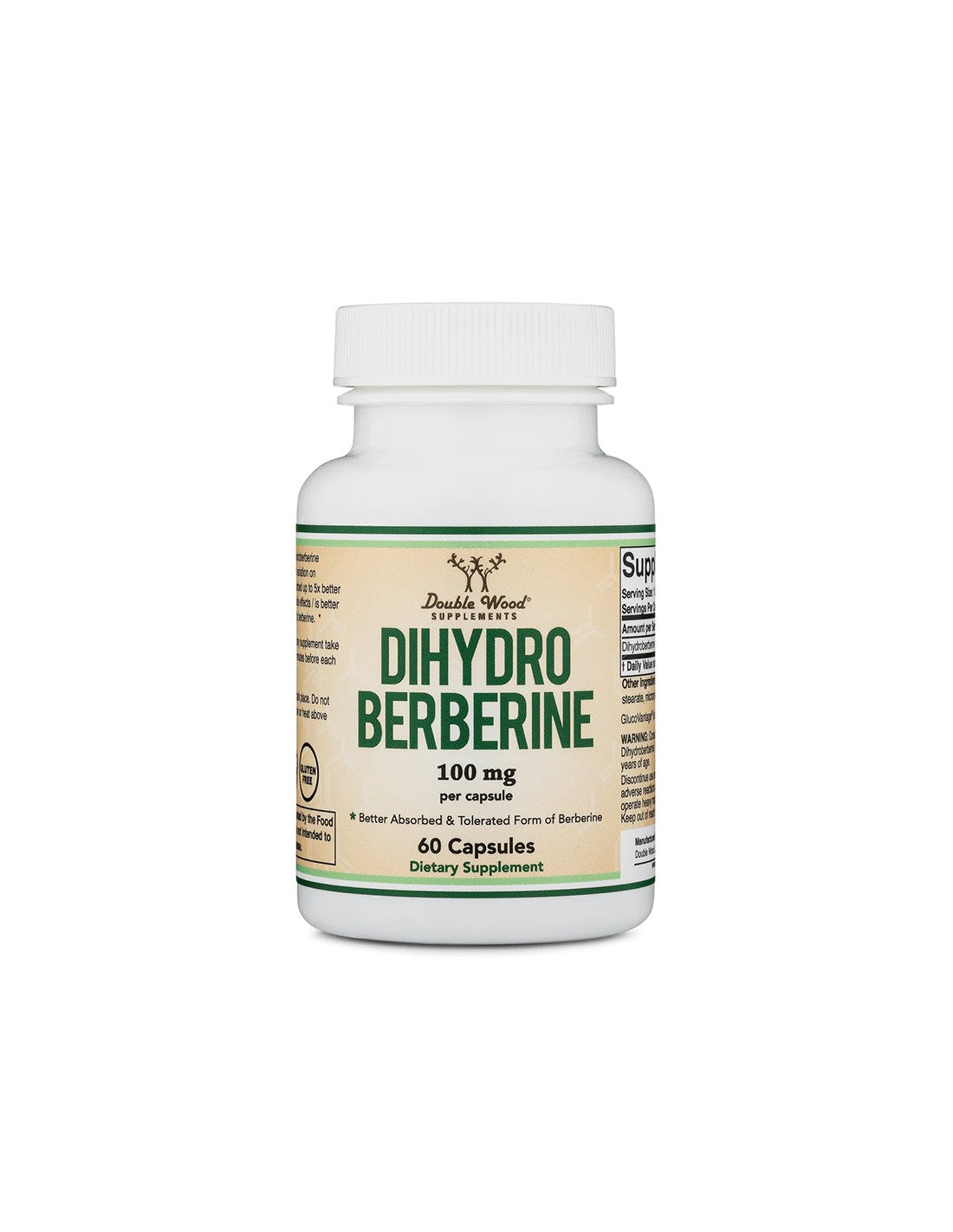 Dihydroberberin – Diabetes und hoher Cholesterinspiegel, 100 mg, 60 Kapseln
