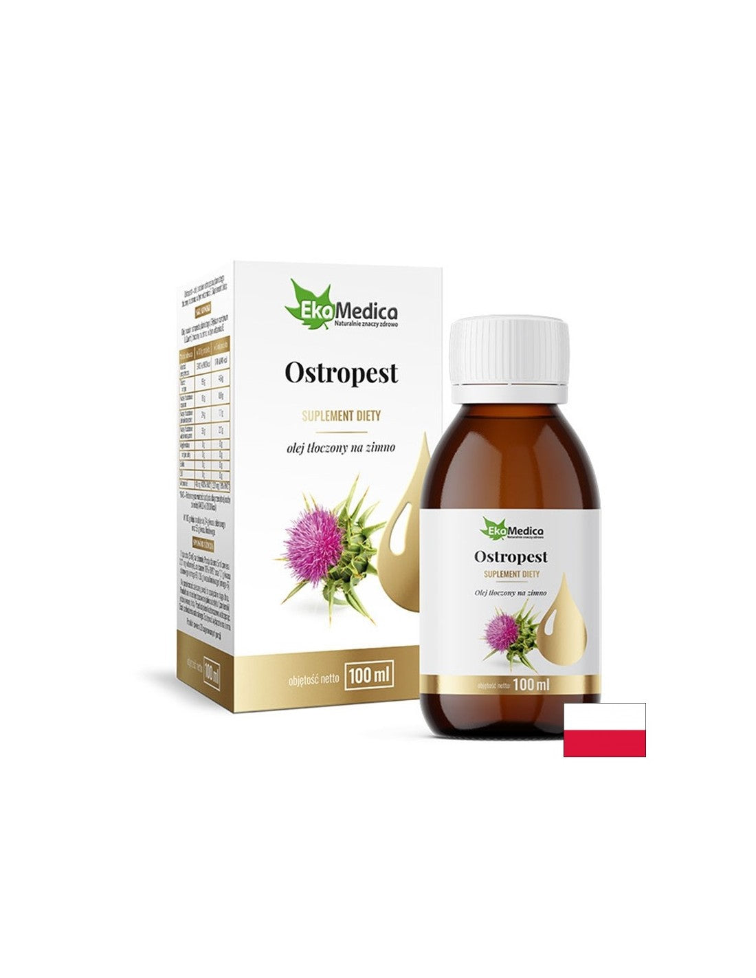 Leber und Entgiftung – Mariendistelöl, 100 ml EkaMedica