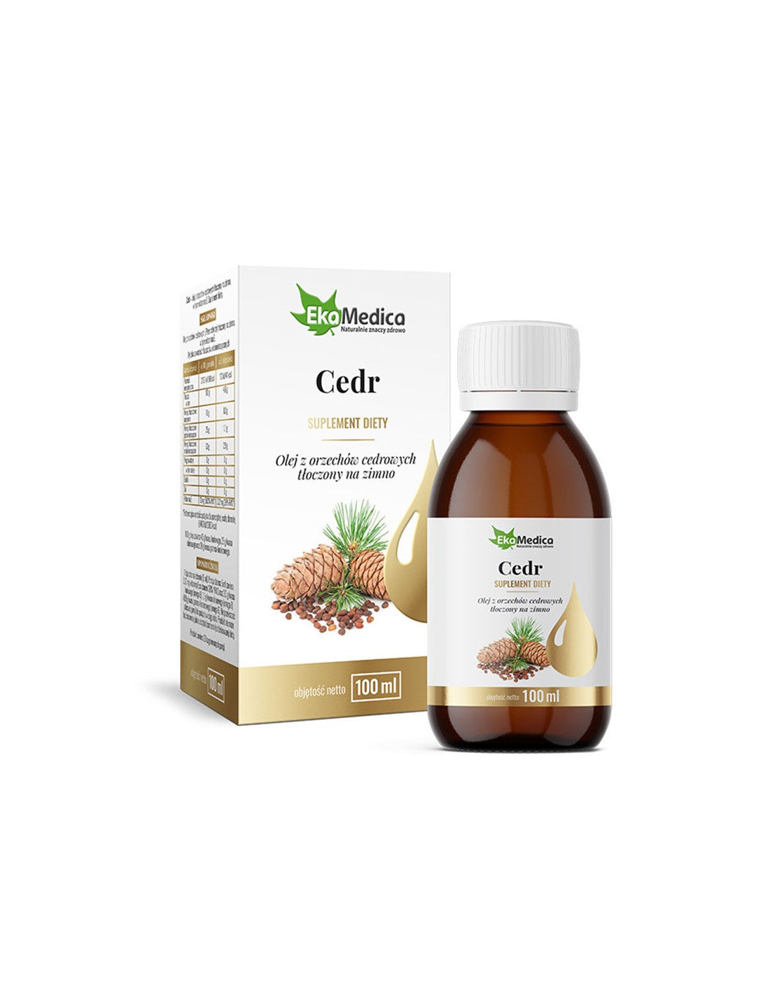 Kaltgepresstes Pinienkernöl, 100 ml