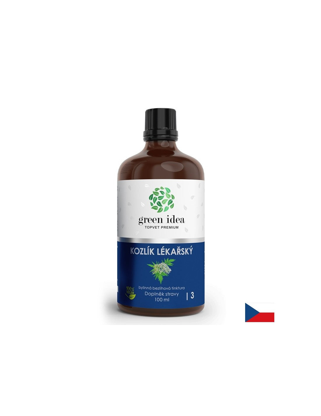 Stress und gute Laune – Baldrian (Wurzel), 100 ml Tinktur (alkoholfrei)