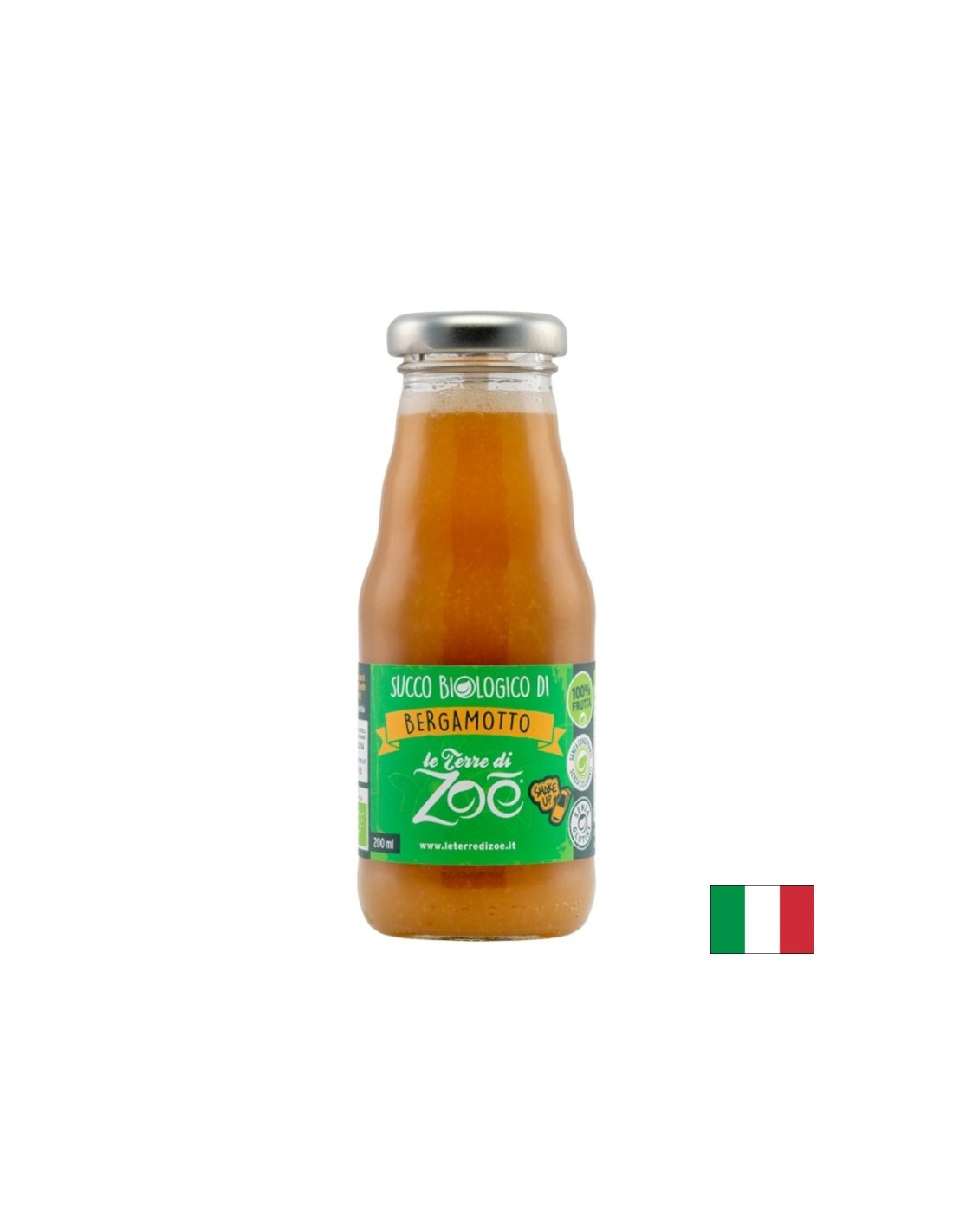 100% Bio -Bergamottensaft, 200 ml