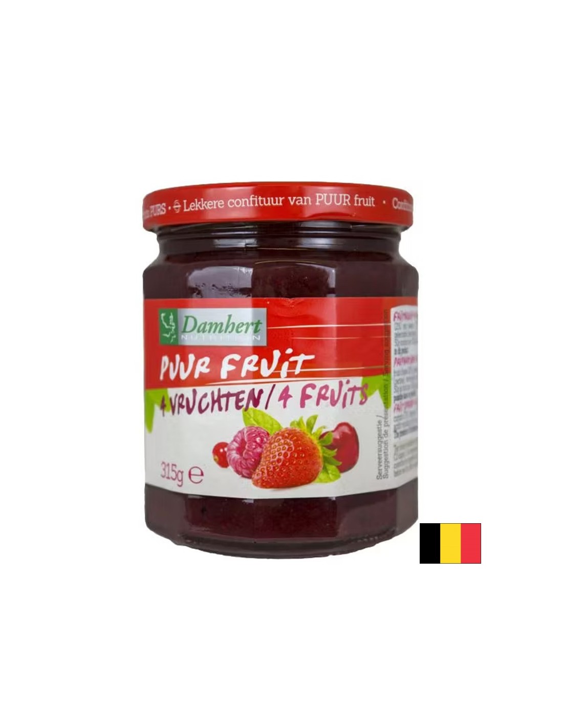 100% Obstmarmelade (zuckerfrei), 315 g