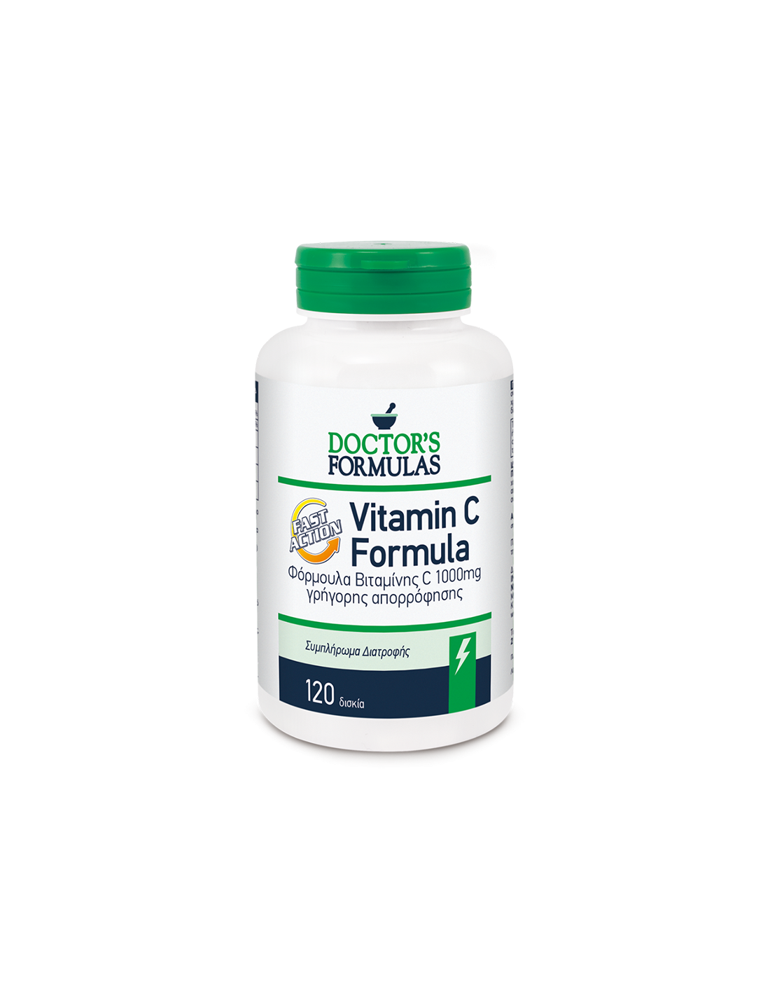 Vitamin C 1000 mg (schnelle Absorption), 120 Tabletten Doctor's Formulas