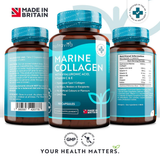 Hydrolysiertes Meereskollagen mit Hyaluronsäure – 1000 mg