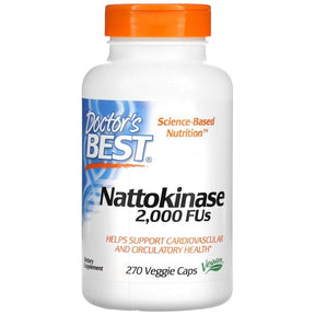 BEST Nattokinase 2,000 FUs - 270 capsules - Nutra Best Europe