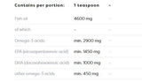 Super Omega Flüssigkeit 2900 mg - 500 ml
