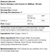 Meereskollagen mit Vitamin C 3000 mg - 90 Tabletten