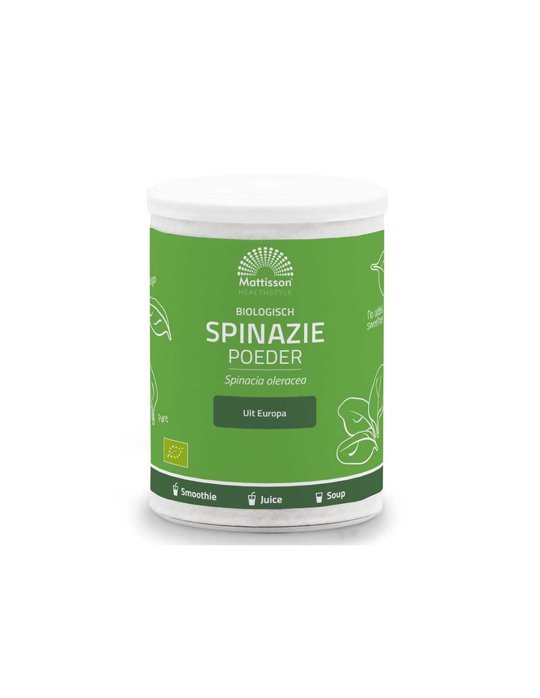 Bei Anämie und Verdauungsstörungen – Spinat (Blätter) BIO, 10 g x 125 g Pulver