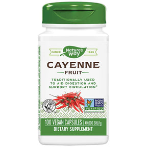 Cayenne Fruit 450 mg - 100 capsules - Nutra Best Europe