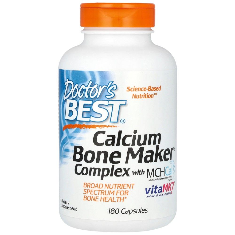 Bester Calcium -Knochen -Maker -Komplex - 180 Kapseln