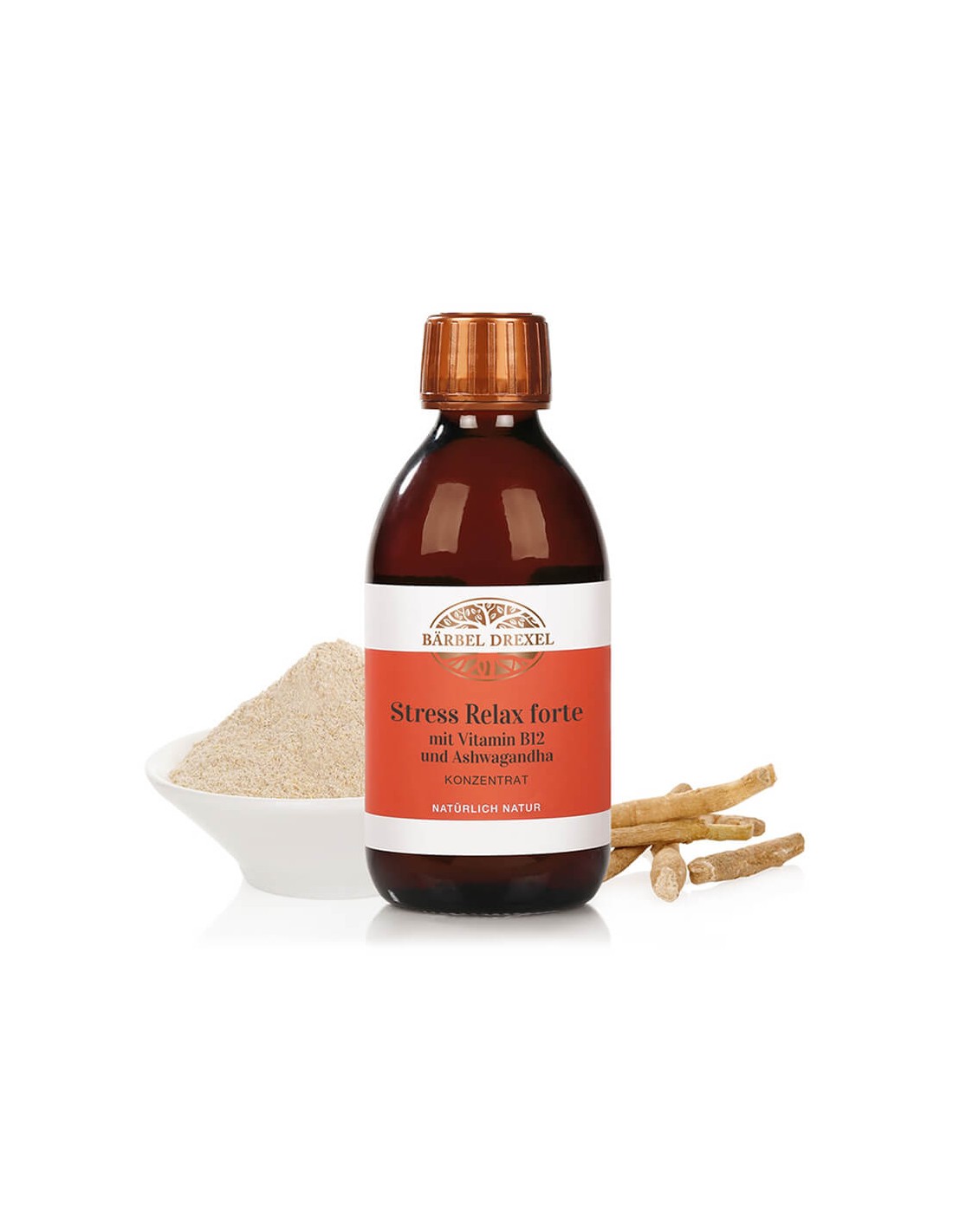 Entspannungsformel gegen Nervosität und Müdigkeit – mit Vitamin B12 und Ashwagandha, 150 ml <tc>Bärbel Drexel</tc>