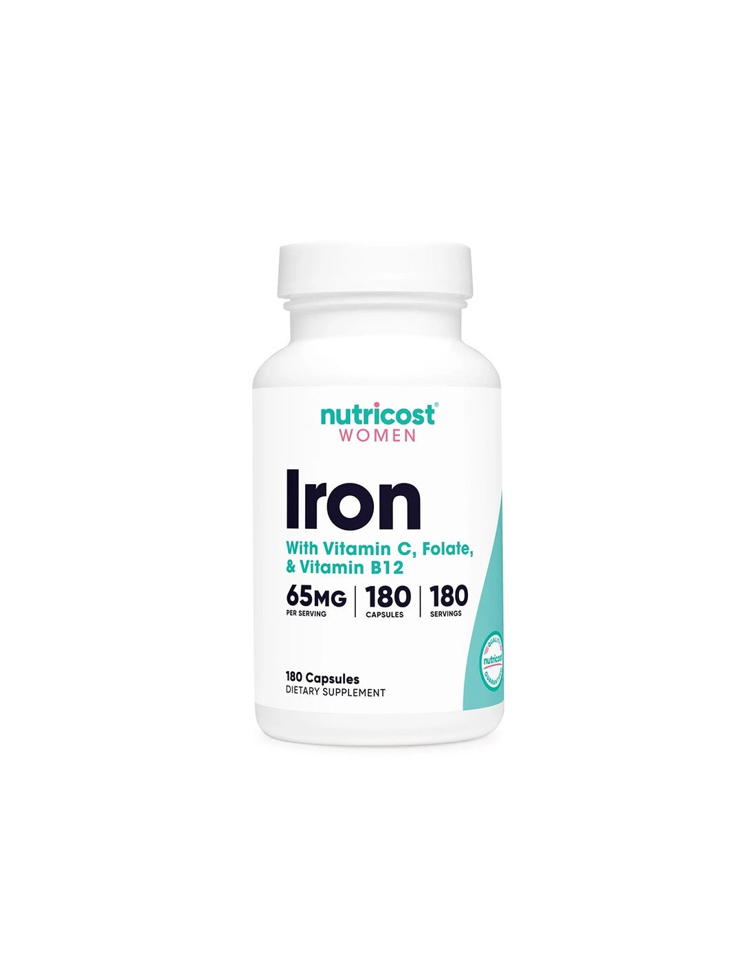 Immunität – Eisen + Folat und Vitamin C + B12, 180 Kapseln