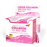 Fischkollagen 12.500 mg mit Retinol, Elastin und Hyaluronsäure – 30 x 25 ml