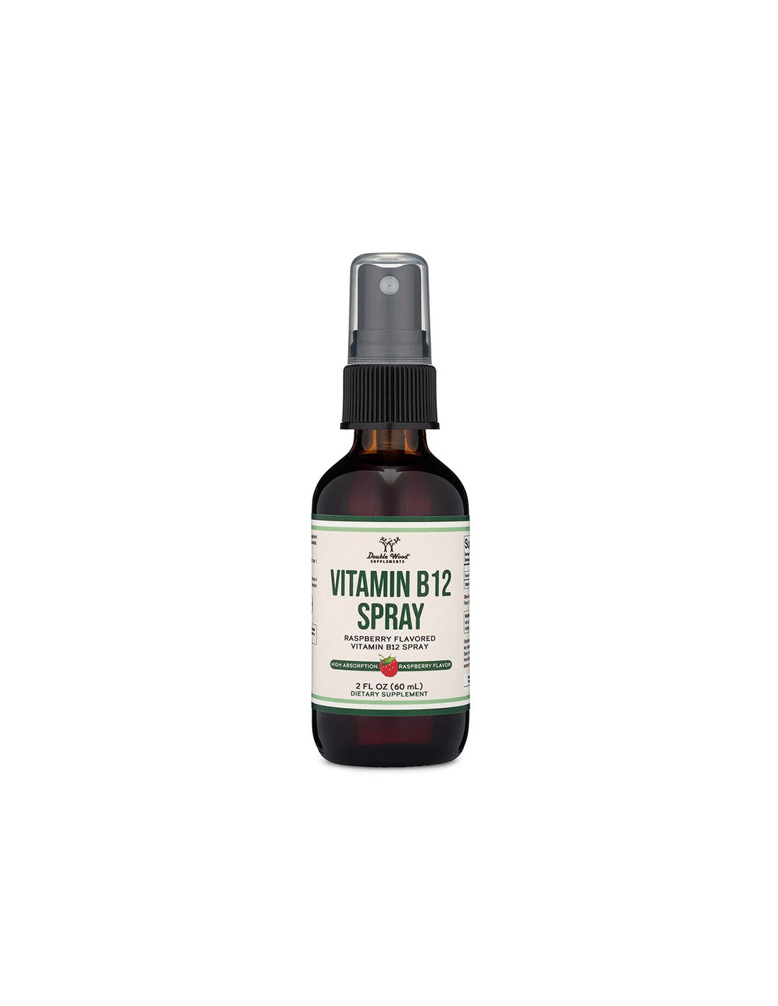 Nervensystem – Vitamin B12 (Methylcobalamin), 500 µg x 60 ml, Himbeergeschmack, 125 Dosen