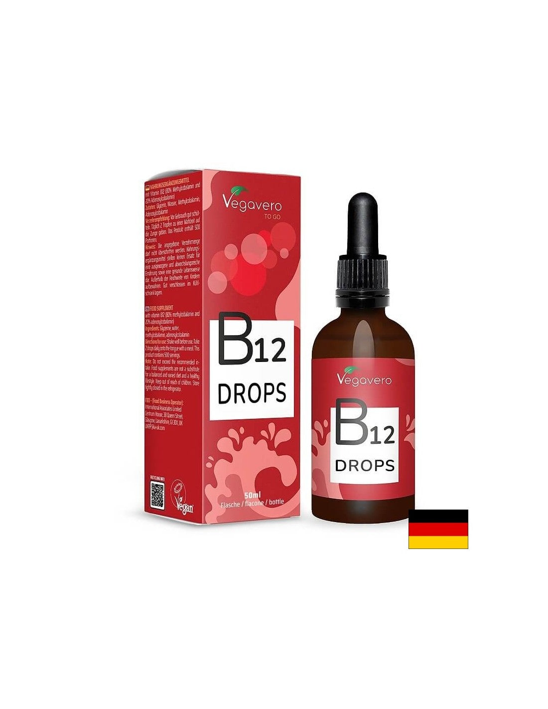 Nervensystem – Vitamin B12, 500 µg x 60 ml