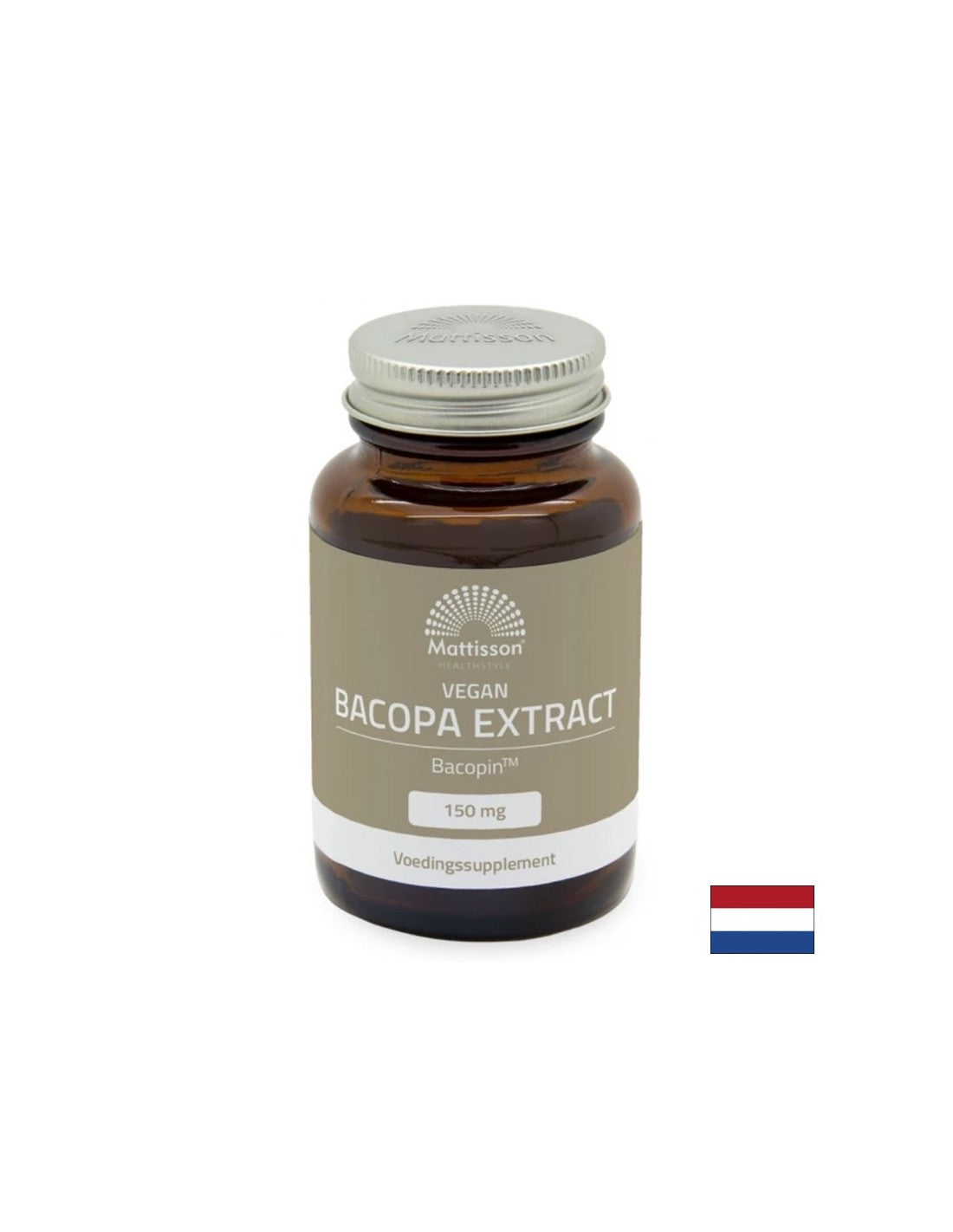 Bacopa monnieri + Zink, Vitamin B12 und schwarzer Pfeffer Bacopin™ – Konzentration, Gedächtnis und geistige Klarheit, 60 Kapseln