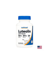 Antioxidans – Luteolin- + Rutin-Komplex, 120 Kapseln, 120 Dosen <tc>Nutricost</tc>
