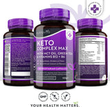 Keto Complex Max /120 Kapseln, 60 Dosen/ <tc>Nutravita</tc>
