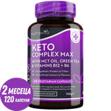 Keto Complex Max /120 Kapseln, 60 Dosen/ <tc>Nutravita</tc>