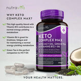 Keto Complex Max /120 Kapseln, 60 Dosen/ <tc>Nutravita</tc>