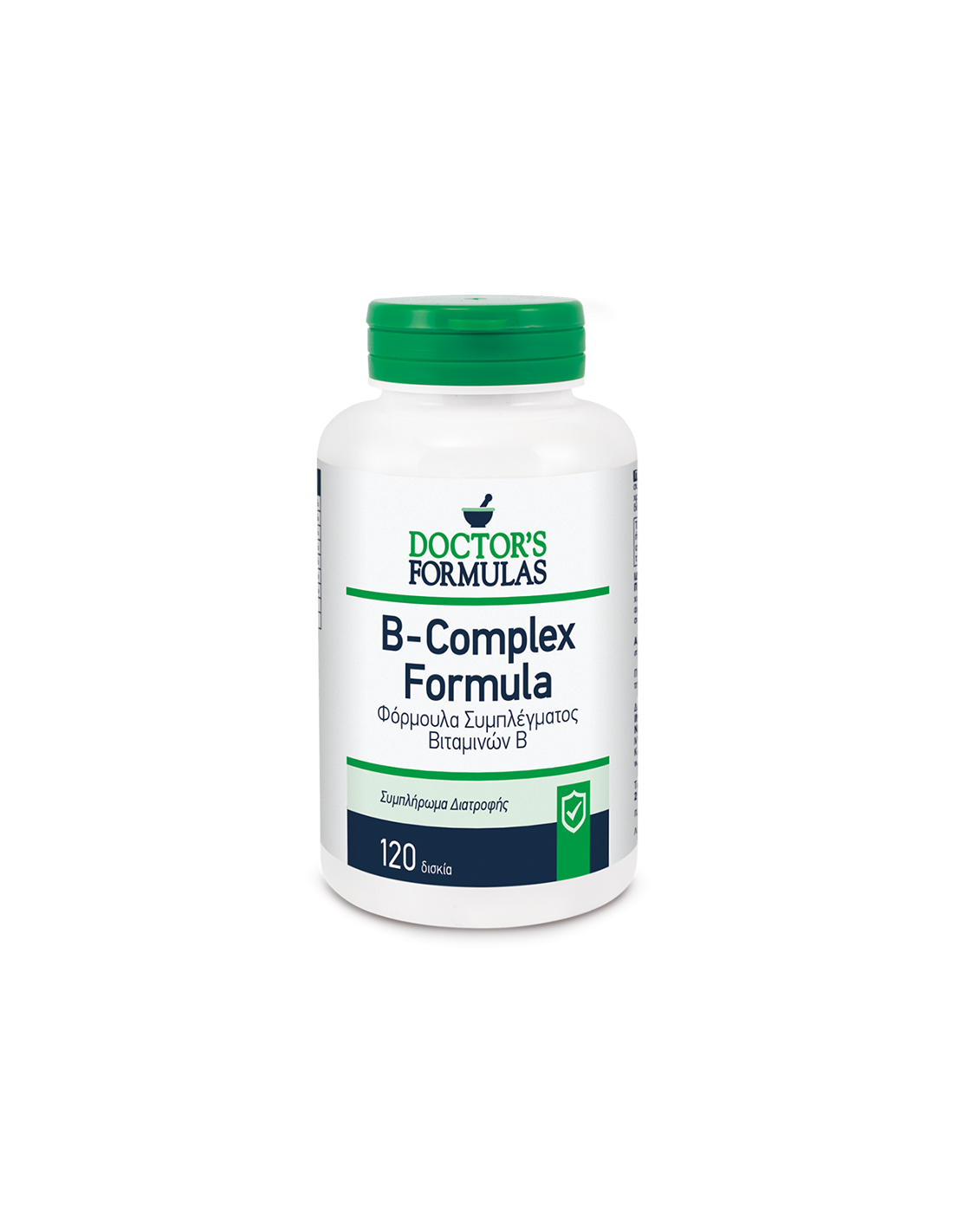 Vitamin B-Komplex – Nervensystem, 120 Kapseln Doctor's Formulas