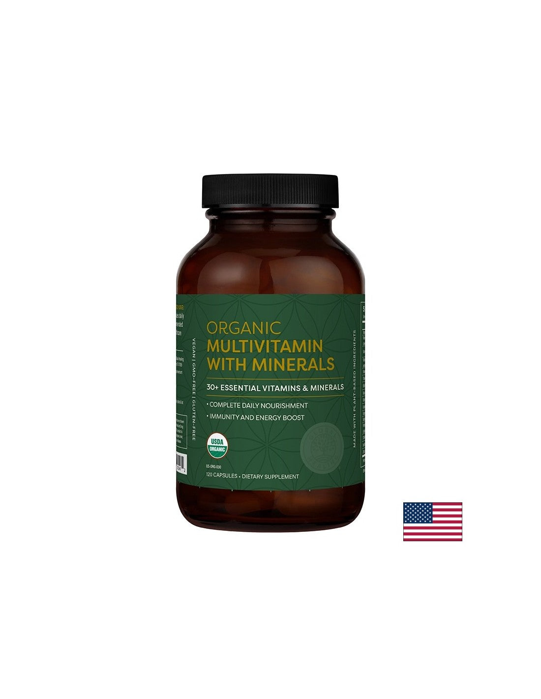 Multivitamine und Mineralien für Veganer, 120 Kapseln