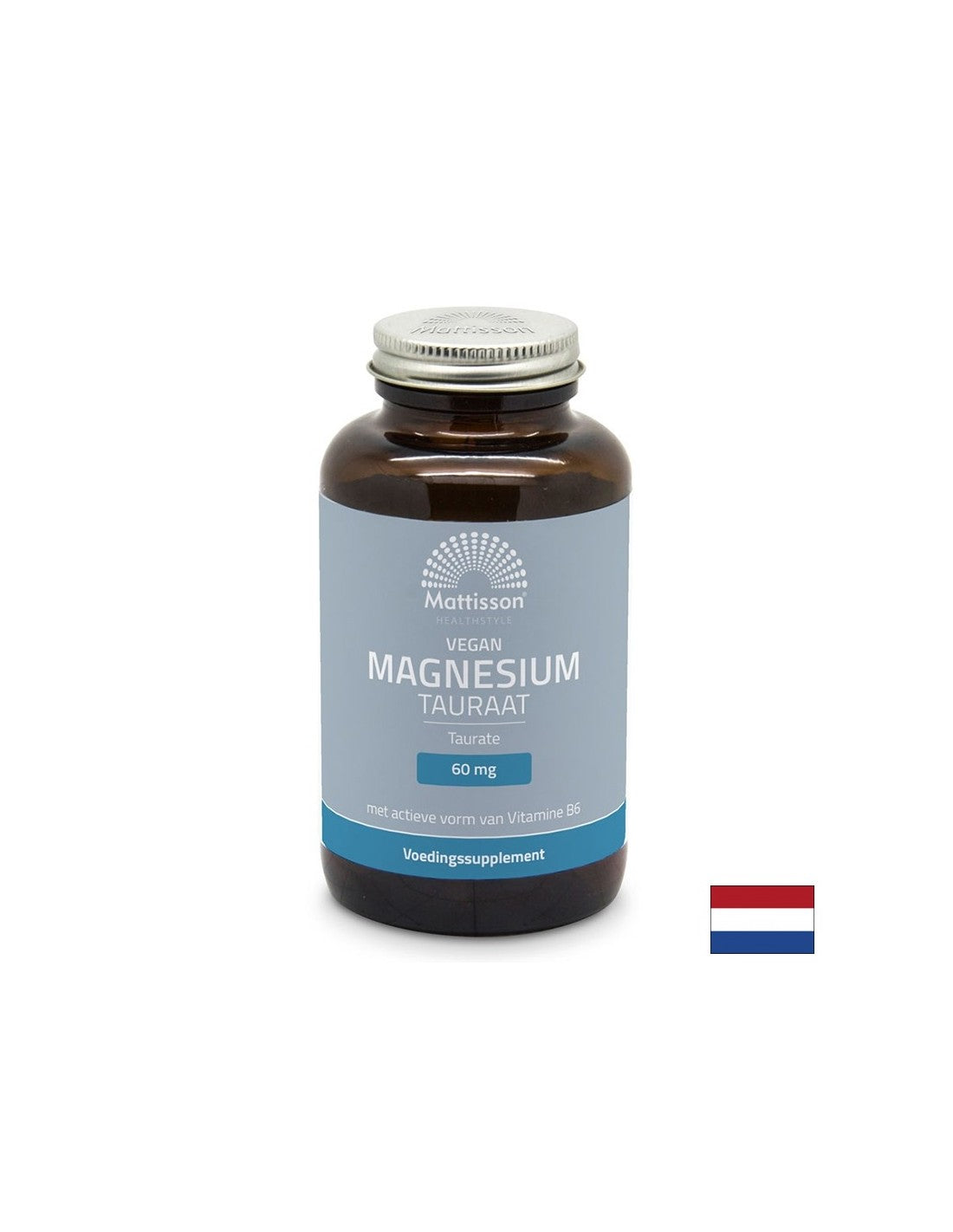 Muskel- und Herzpflege – Magnesium (Taurat), 120 Kapseln <tc>Mattisson Healthstyle</tc>