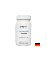 Blutzuckerkontrolle – Chromkomplex (Chrom + Lecithin), 120 Kapseln