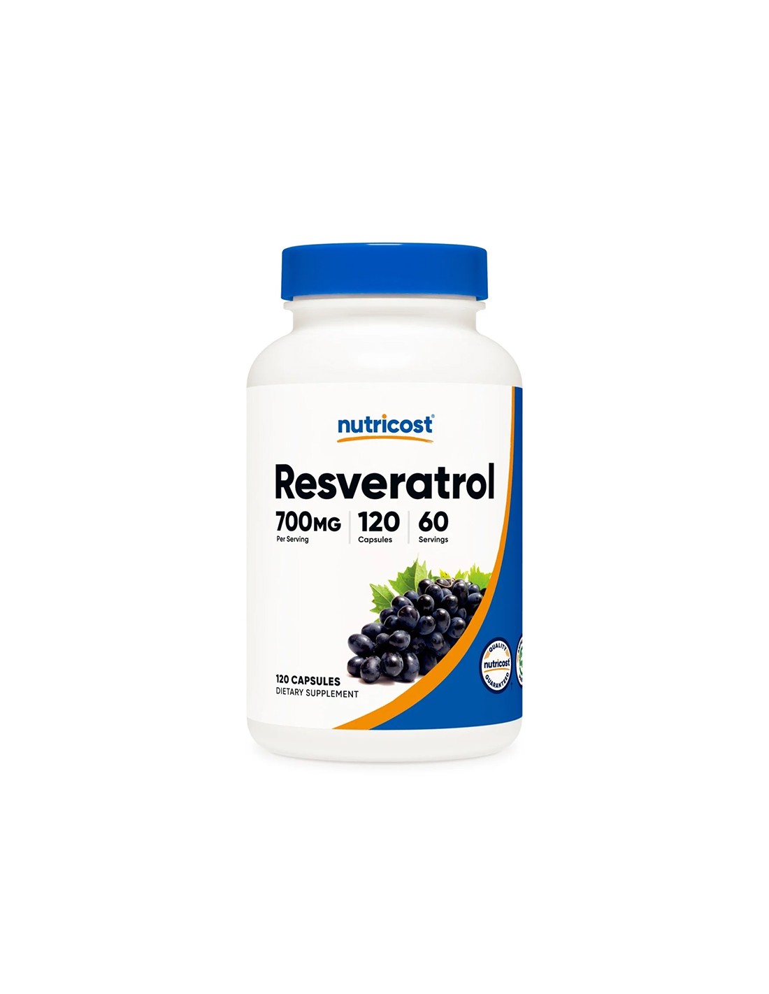 Zur Unterstützung des Herzens und der Blutgefäße – Resveratrol, 120 Kapseln