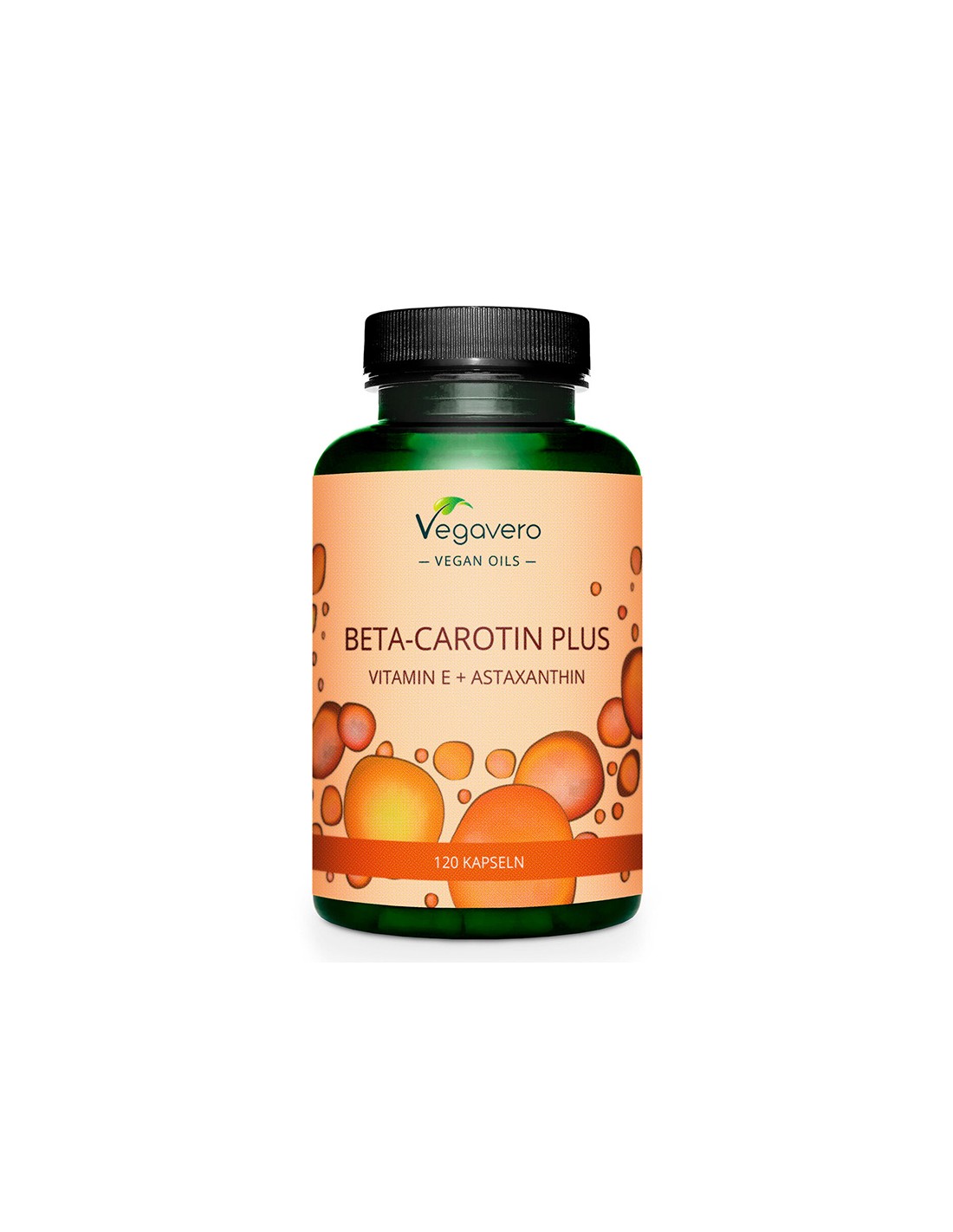Augen- und Hautpflege – Beta-Carotin + Vitamin E + Astaxanthin, 120 Kapseln