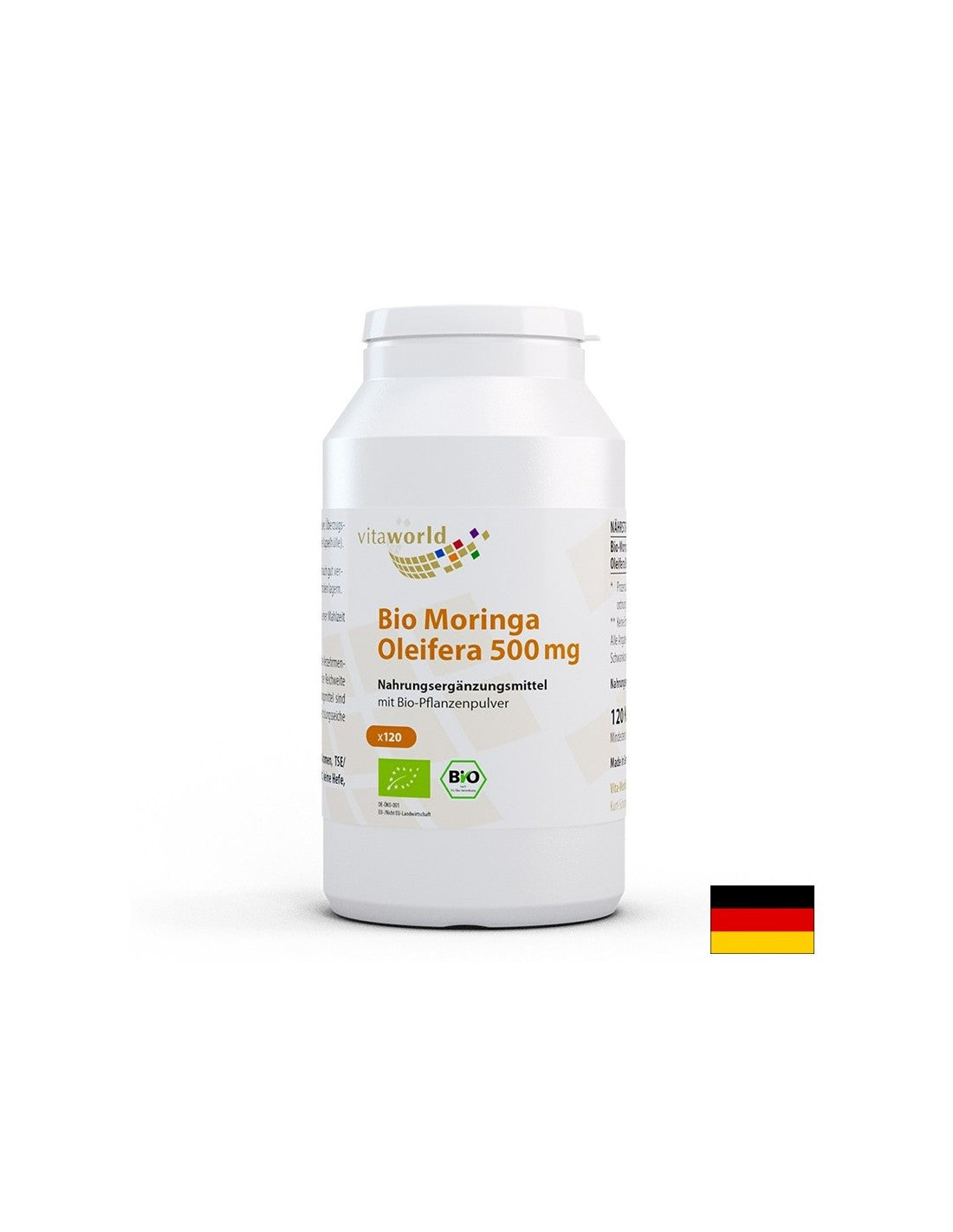 Antioxidans – Moringa Bio, 120 Kapseln