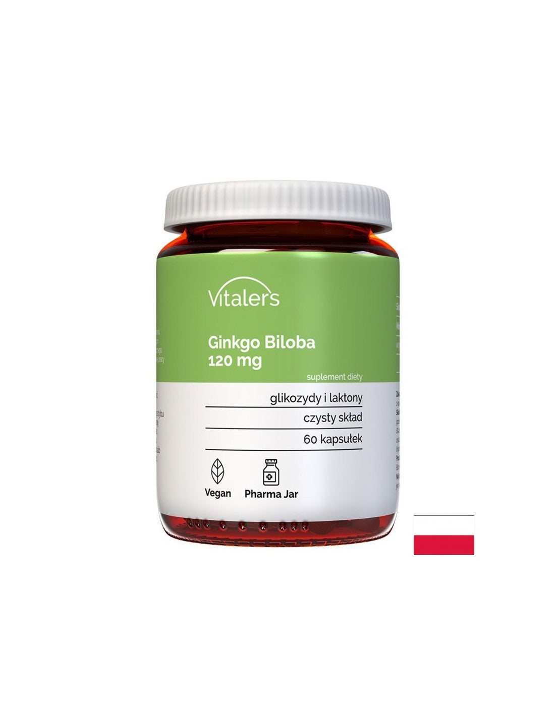 Durchblutung und Gehirnfunktion – Ginkgo Biloba, 120 mg x 60 Kapseln