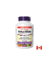 Gedächtnis und Konzentration – Ginkgo Biloba, 120 mg x 180 Softgel-Kapseln