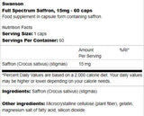 Vollspektrum Safran 15 mg 60 Kapseln